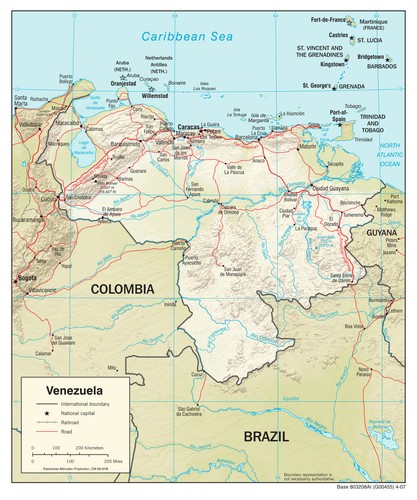 Venezuela geografia fisica - venezuela,