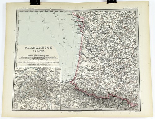 1897 mappa tedesca della - 1897,