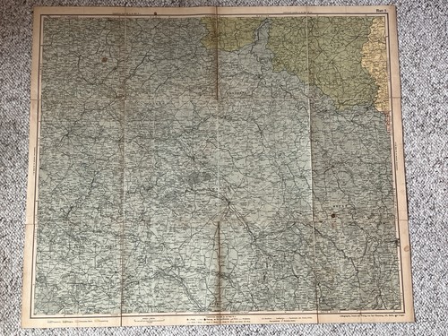 Antica mappa tedesca del 1890
