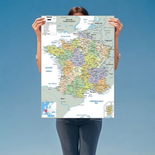 Mappa parete fisica a2 - da,