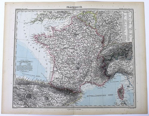 1897 mappa tedesca della - mappa,