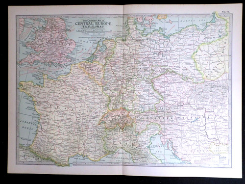 Mappa edoardiana europa - mappa,