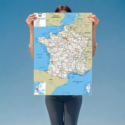 Mappa parete fisica a2 - da,