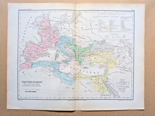 Antica mappa lingua - antica,