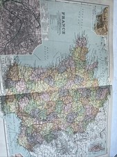 1900: Mappa della Francia