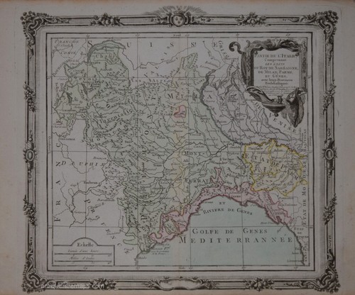Originale antico una mappa - antico,