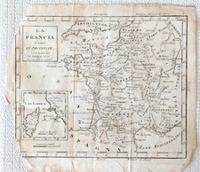 Mappa della Francia Divisa per