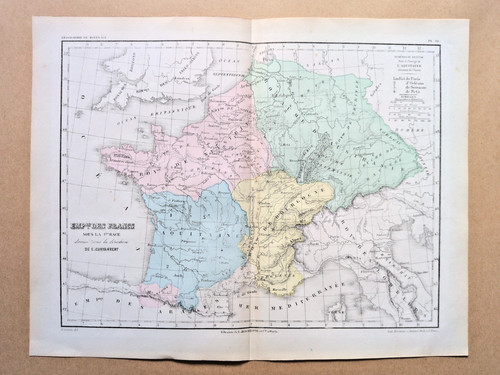 Antica mappa lingua - antica,