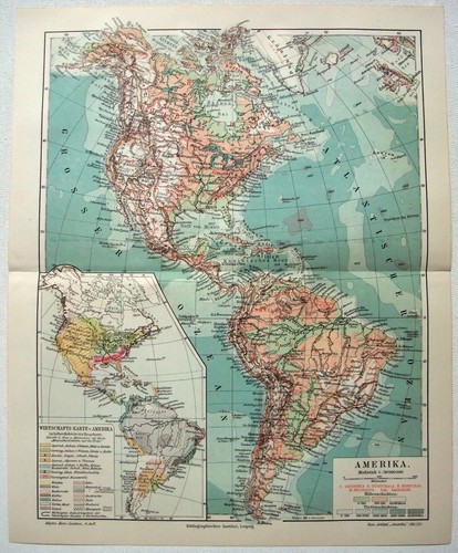 Mappa fisica economica - mappa, ed