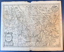 Mappa antica Bourbonois