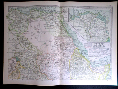 Mappa edoardiana nord est - mappa,