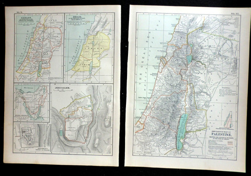 Mappe edoardiane palestina - mappe,