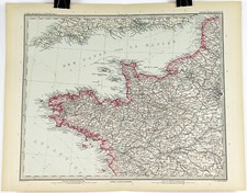 1897 Mappa tedesca della