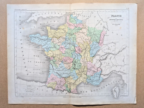 Antica mappa lingua - antica,