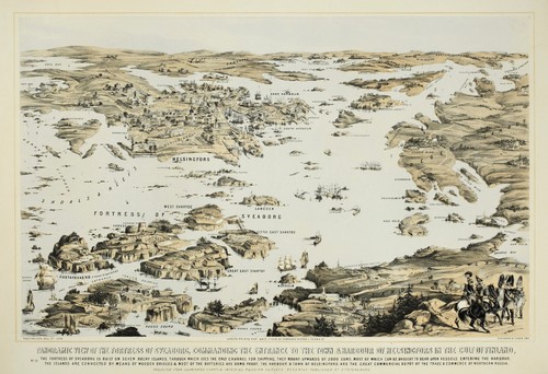 Mappa antica veduta - antica, "veduta