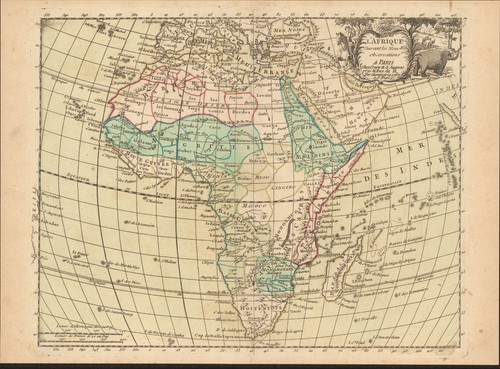 1767 africa mappa - africa,
