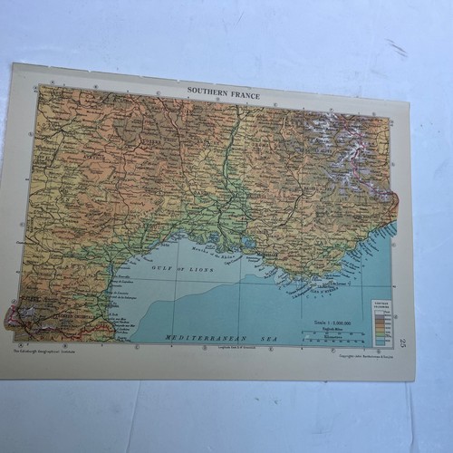 1950 mappa spagna e - di,
