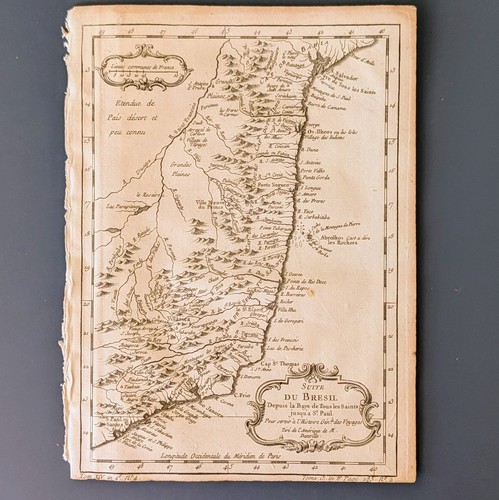 1757 bellin anville bresil - d’anville,