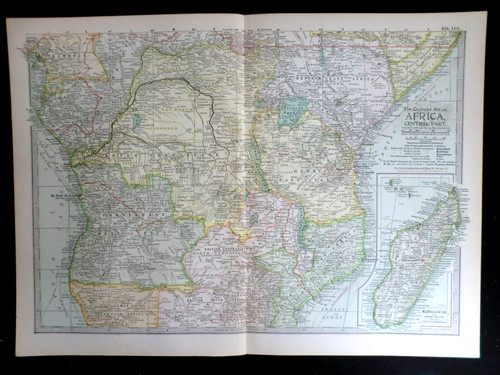 Mappa edoardiana centrafrica - edoardiana, e